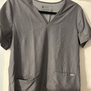 Figs grey women’s scrub top